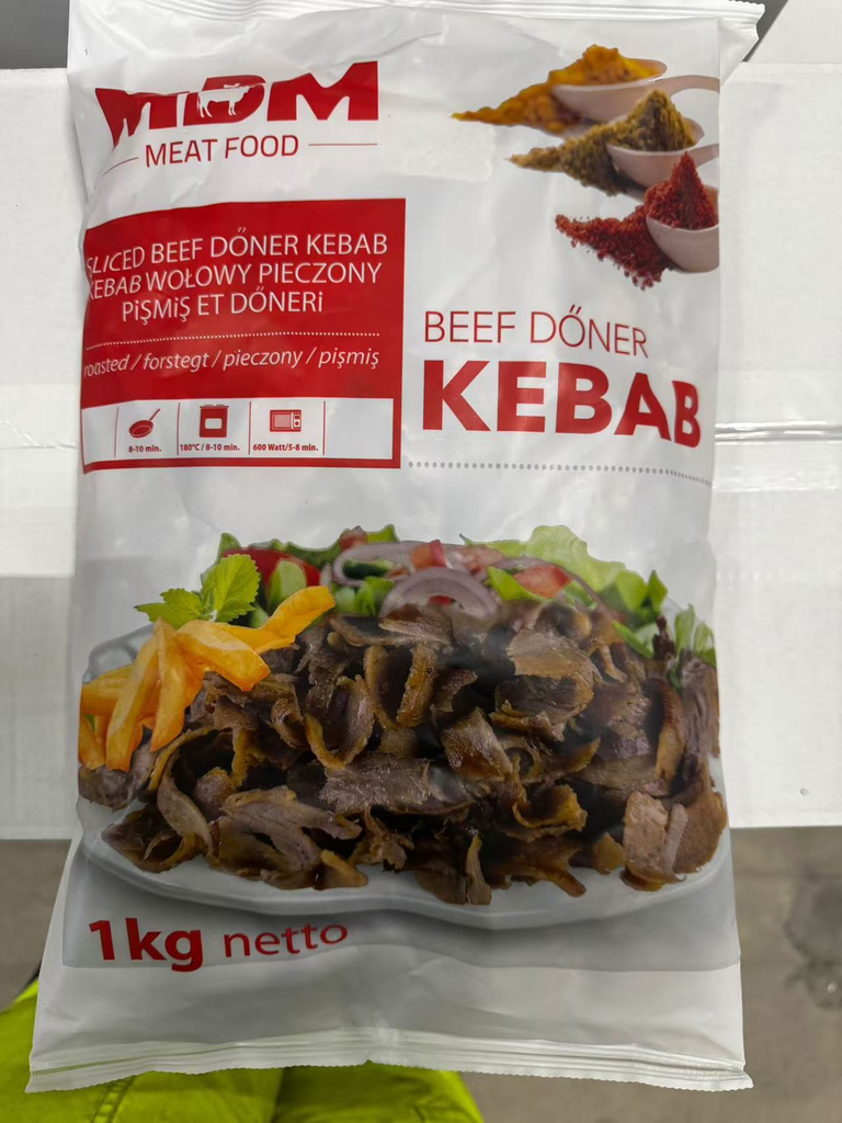 MBM Brand Valmiskebab Beef 1kg | MBM 牌 土耳其烤肉片 牛肉 1kg