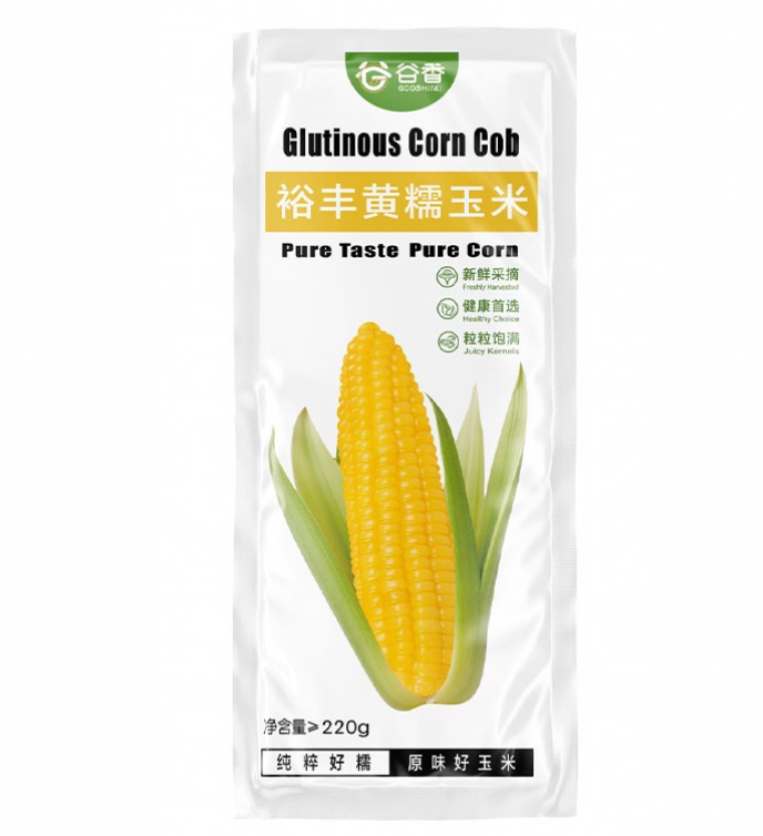 Yufeng Yellow Waxy Corn 220g | 裕丰 糯玉米棒 黄色 220g