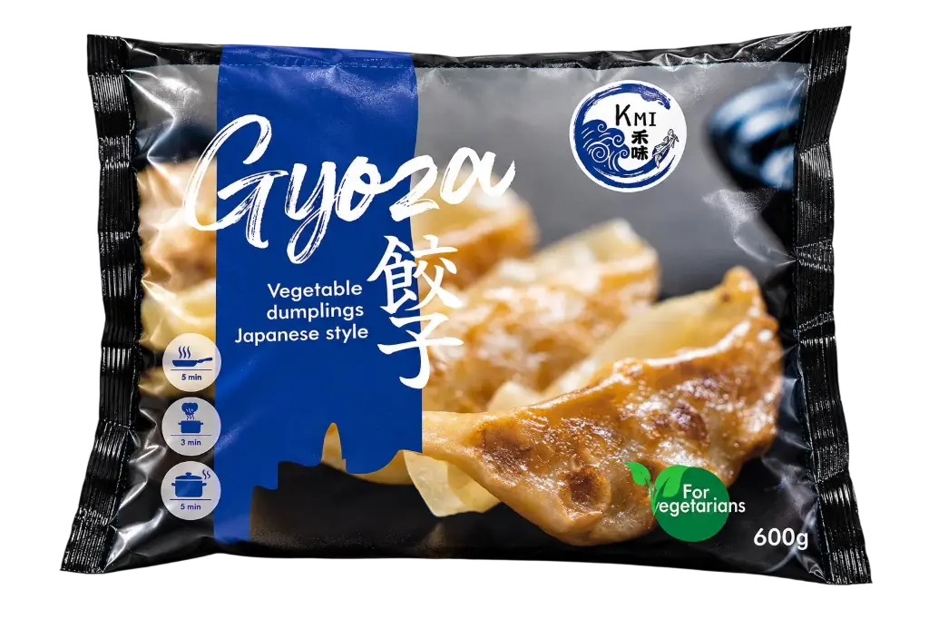 禾味日式素煎饺 600g | KMI Fried VEGETABLE Dumplings 600g