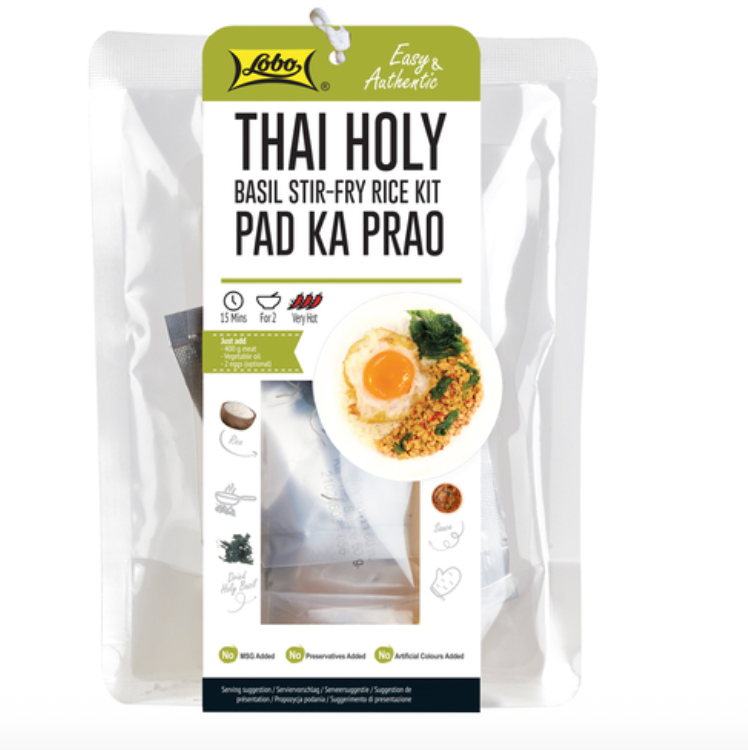 LOBO Meal Kit Pad Ka Prao Rice 322g | LOBO 泰式打抛饭料理包 322g