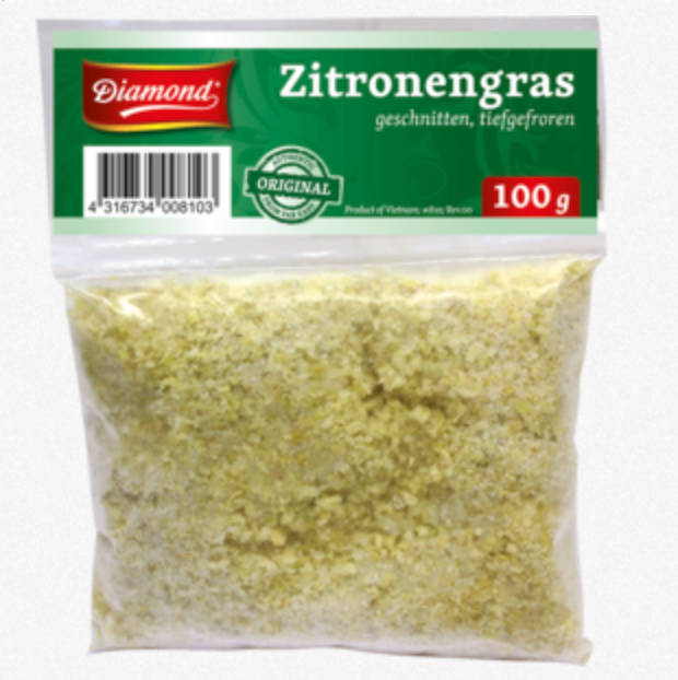 Diamond Lemongrass Cut & Chopped 100g | Diamond 香茅碎 100g