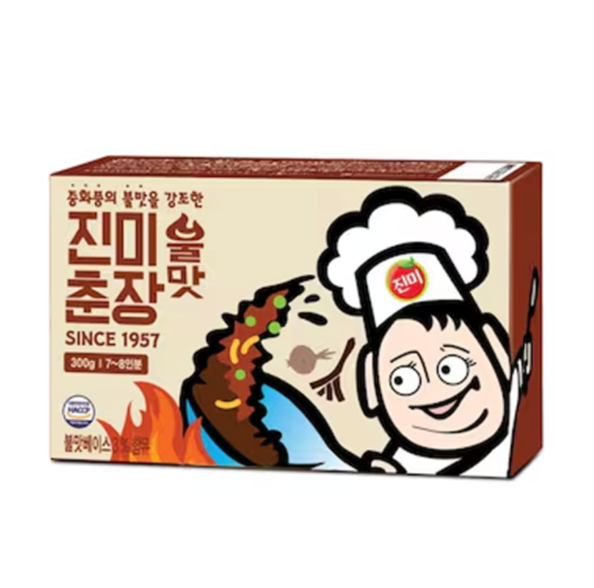 JINMI Jjajang-nuudelikastike 300 g | JINMI 炸酱面酱 300g