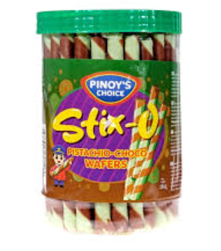 Pinoy's Choice Stix-O suklaa vohvelipuikot 280 g | Pinoy's Choice Stix-O 威化蛋卷 巧克力味 280g