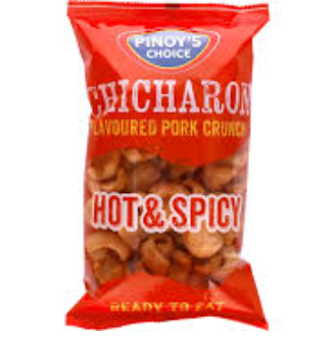 Pinoy's Choice chicharon porsaan rousku tulinen 100 g | Pinoy's Choice 即食油炸猪皮 香辣味 100g