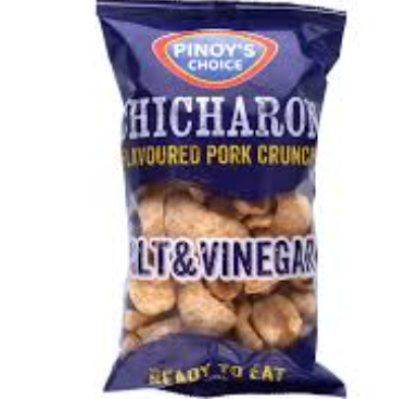 Pinoy's Choice chicharon porsaan rousku suola & etikka 100 g| Pinoy's Choice 即食油炸猪皮 盐醋味 100g