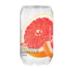 OKF Sparkling Drink Grapefruit Flavor 350ml | OKF 气泡水 西柚味 350ml