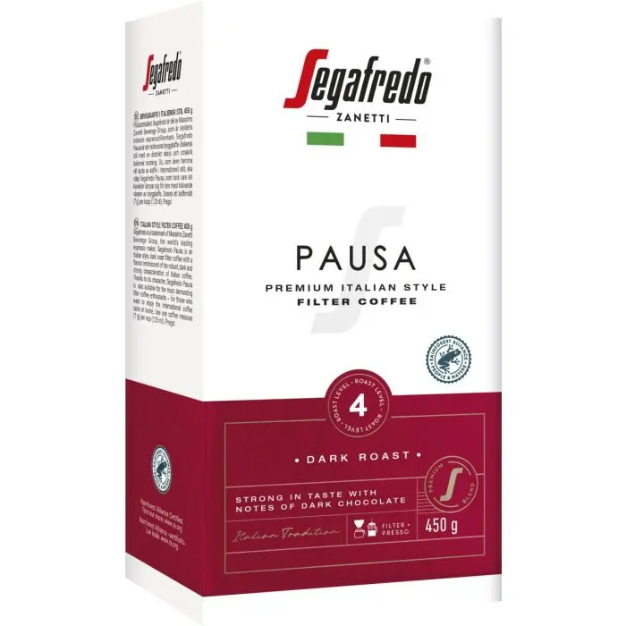 Segafredo Pausa coffee jauhettu 450g | Segafredo 咖啡粉 450g