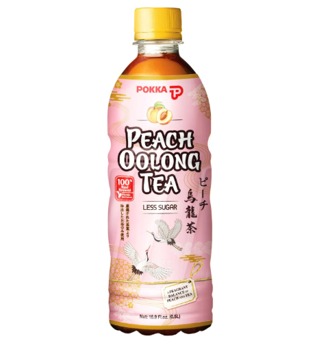 Pokka Persikka Oolong -teejuoma 500 ml | Pokka 蜜桃乌龙茶 500ml