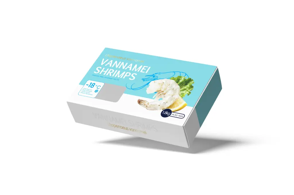 quaglobe 白虾 16/20 (无头有壳)1.8kg(净重1.44kg) | Aquaglobe Vannamei Shrimps 16/20 HLSO 1.8kg(1.44kg)
