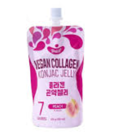 DELIEF Konjac-Hedelmämehuhyytelö, Persikan Maku 120 g | DELIEF 蒟蒻果汁果冻 蜜桃味 120g