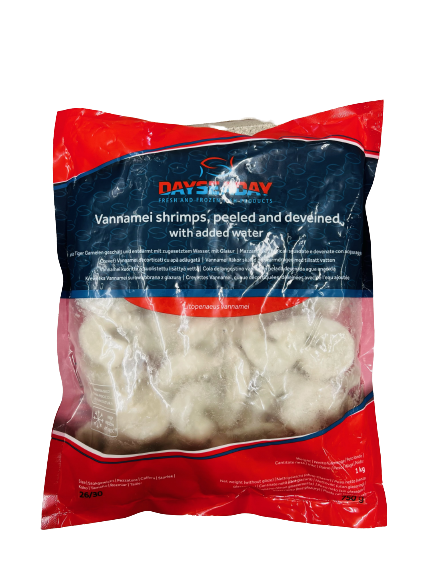 Dayseaday Vannamei Shrimps PD 41/50 800g | Dayseaday 白虾 虾仁 41/50 800g