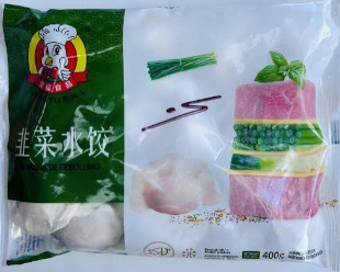 蒙福 韭菜猪肉水饺 400g | MF Pork & Chive Dumplings 400g