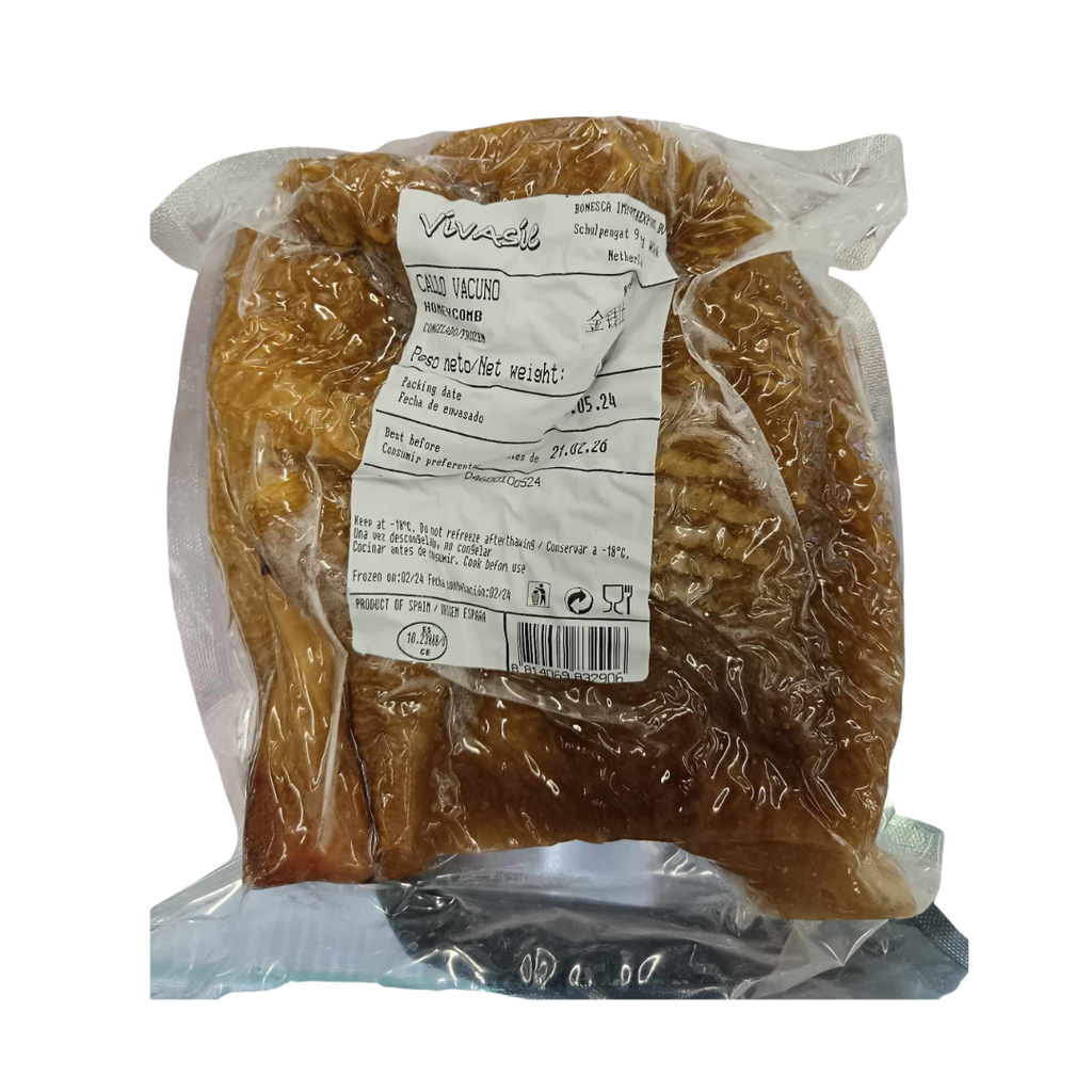 冷冻 未泡发 金钱肚/蜂窝牛肚 800g | Frozen Unsoaked Beef Honeycomb Tripe 800g