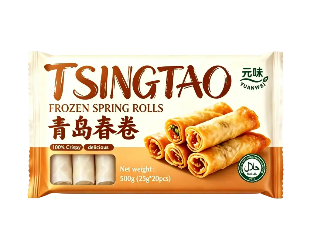 Spring Roll Round BIG 25ｇ*20*20bags / CTN | 青岛  大春卷 10kg(圆) / 箱