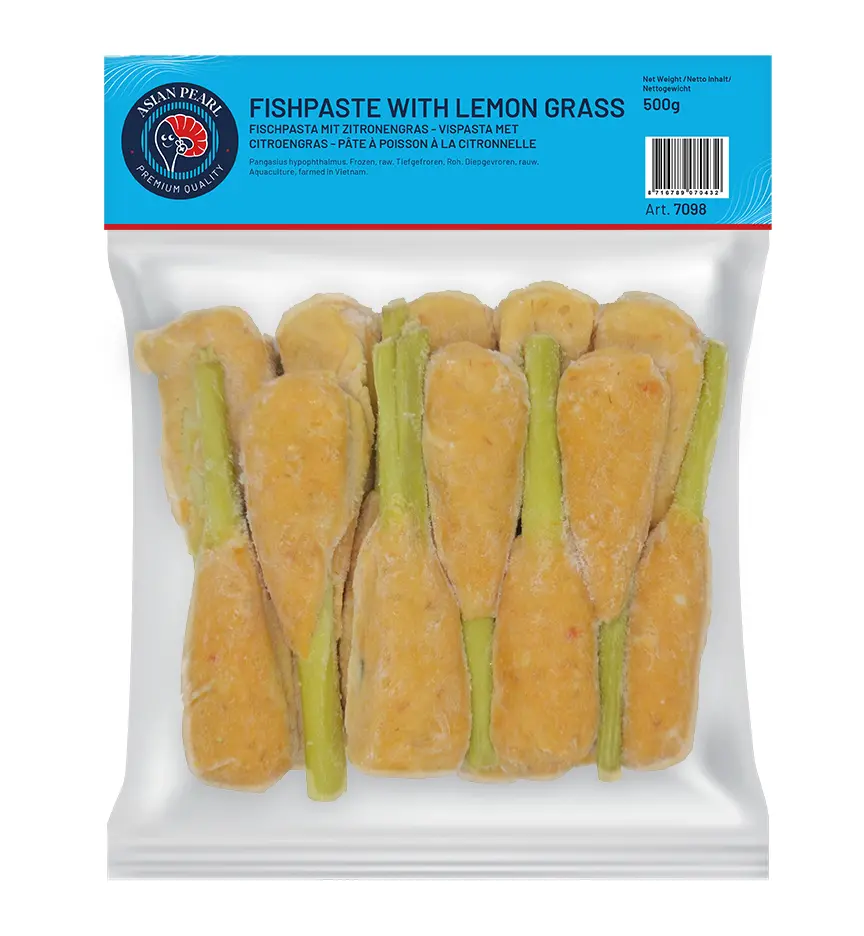 Mooijer Frozen Fishpaste with Lemon Grass 500g | Mooijer 冰冻 香茅鱼浆 500g