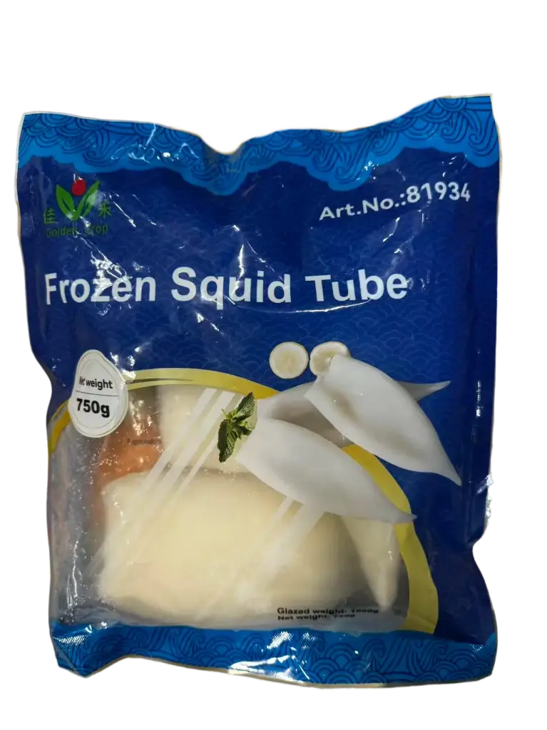 GC Frozen Squid Tube U5 (ILLEX) 800g | 佳禾 冷冻鱿鱼筒 U5 800g