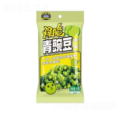大好大 爆脆青豌豆 原味 80g | DHD Pea Snack Original Flavor 80g
