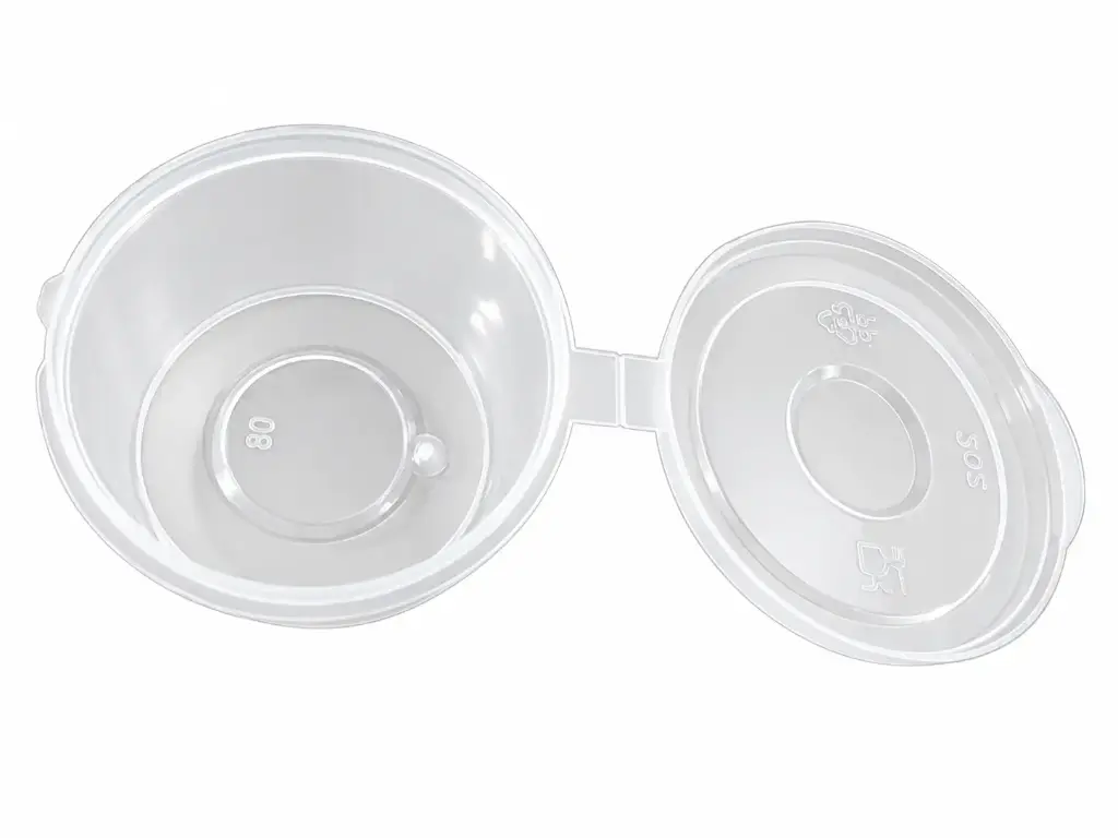 2oz连盖酱油外卖盒 1000套/CTN | 2oz Soy Sauce Take Away Box 1000sets/CTN