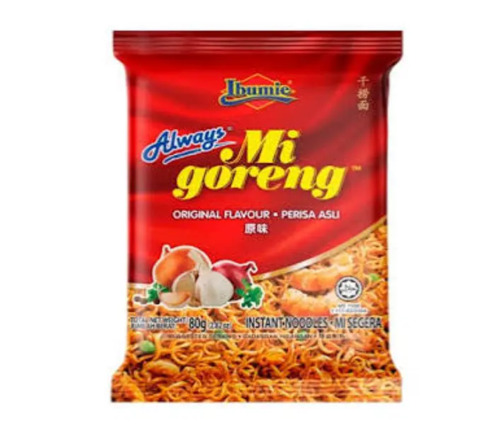 IBumie Mi Goreng Instant Noodle Original Flavor 80g | IBumie 炒面 原味 80g