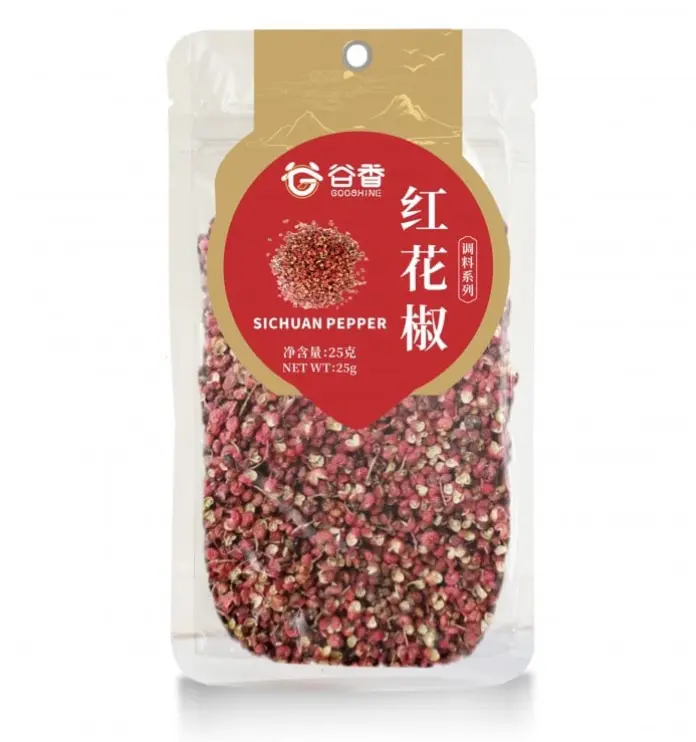 谷香 红花椒 25g | Guxiang Dried Red Sichuan Pepper 25g 
