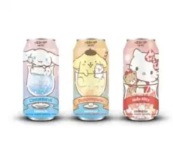 HIGHUP 气泡水 三丽鸥HelloKitty 大耳狗布丁狗 330ml | HIGHUP Sanrio Characters Ramune Soda Hello Kitty Cinnamoroll Pompompurin 330ml