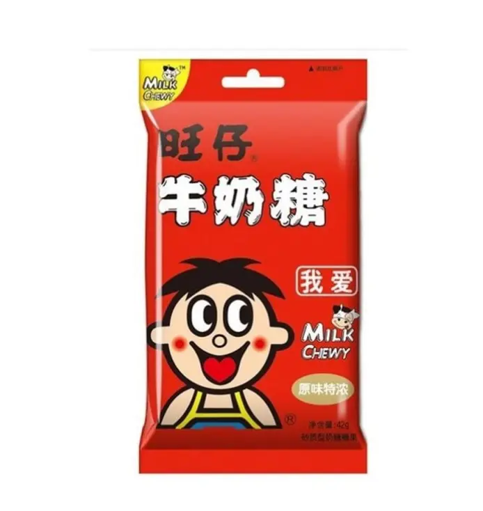 Want Want Maitokarkit, alkuperäinen maku 42 g | 旺仔 牛奶糖 原味 42g