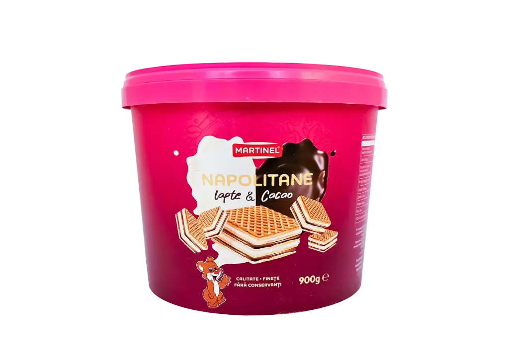 Martinel Napolitane Wafer Chocolate Flavor 900g | Martinel 威化饼干 巧克力味 900g