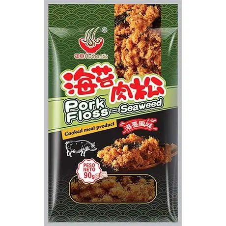 AUTHENTIC  Pork Floss Crunchy Nori 90g | 蒙福 海苔 猪肉松 90g 