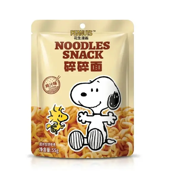 CCYD Snoopy Crushed Noodles Snack Chicken Flavor 55g | CCYD 碎碎面 鸡肉味 55g