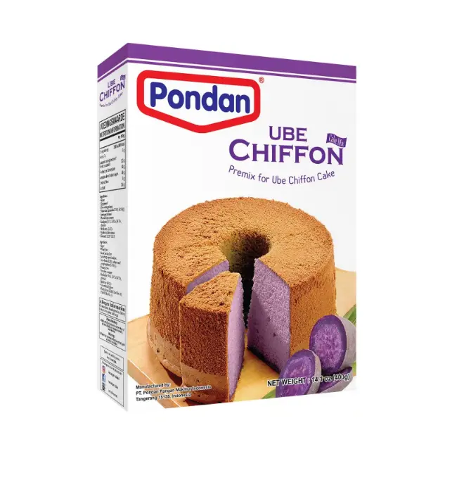 Pondan 紫薯戚风蛋糕预拌粉 400g | Pondan Ube Chiffon Cake Mix 400g