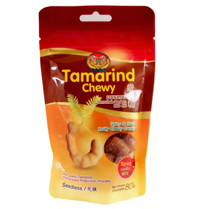 Double Seahorse 罗望子软糖 酸甜味 80g | Double Seahorse Tamarinde Chewy Candy Sweet Sour Flavor 80g