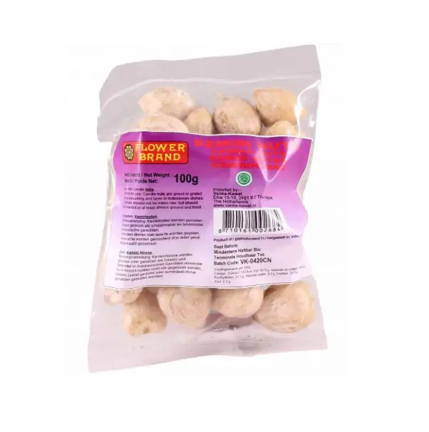 Flower Brand 石栗仁 100g | Flower Brand Kemiri Candlenut 100g
