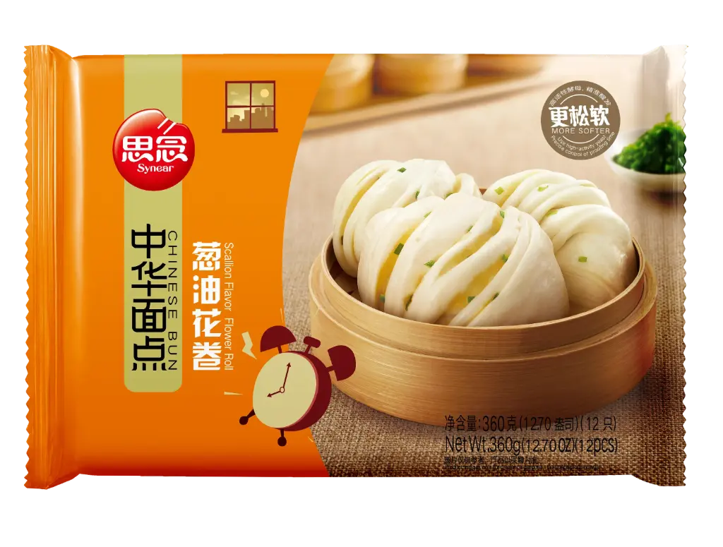 思念葱油花卷  360g | SYNEAR SCALLION FLAVOR FLOWER ROLL 360g