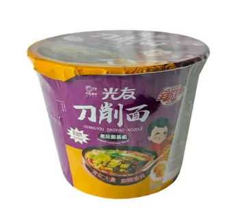 光友 刀削面 老坛酸菜味 135g | GY Instant Sliced Noodle Sauerkraut Flavor bowl 135g