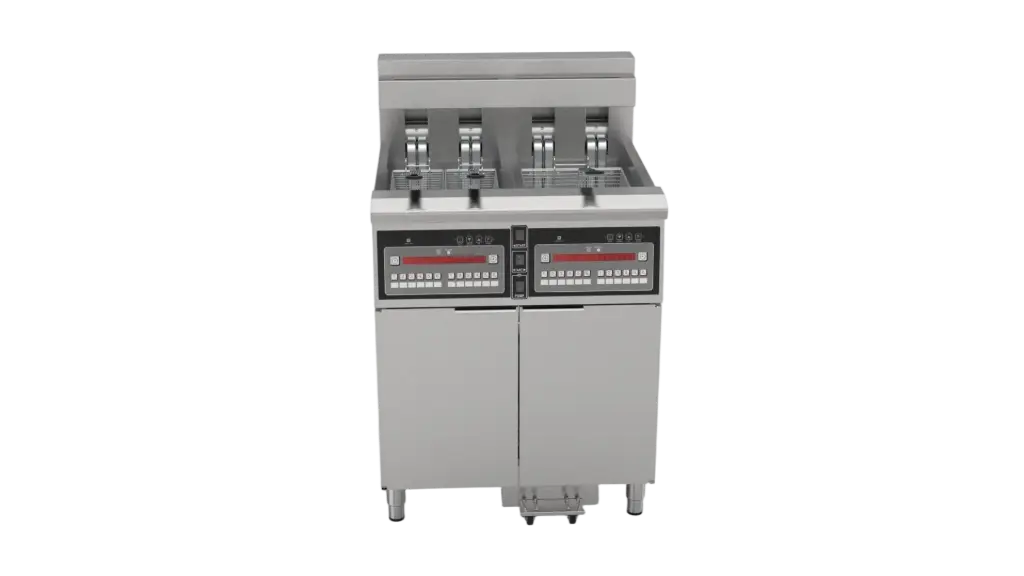 OFE-215 Electric Open fryer OFE-215 | OFE-215 商用双缸电热油炸锅 15L*2 大容量电炸炉 30.6kW 