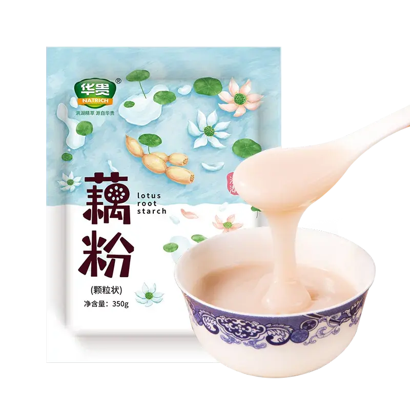 Huagui Honghu Lotus Root Starch 350g | 华贵洪湖藕粉 350g