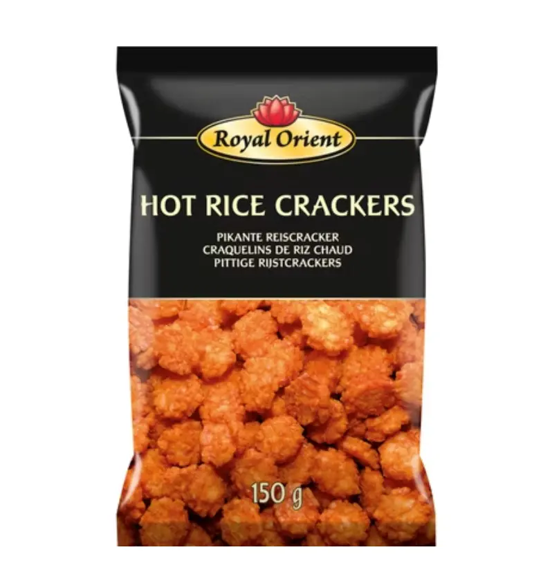 ROYAL ORIENT Rice Crackers Hot Flavor 150g | ROYAL ORIENT 米饼 香辣味 150g