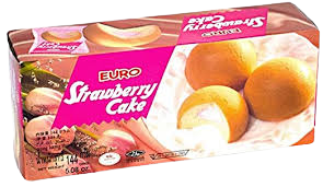 EURO Strawberry Cake 144g