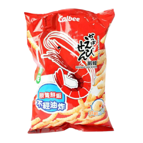 Calbee Prawn Crackers Original 105g | 卡乐比 虾条 原味 105g