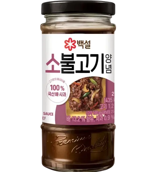 CJ 白雪韩式烤牛肉酱 290G | CJ BEKSUL Korean Beef Bulgogi Marinade Sauce 290G