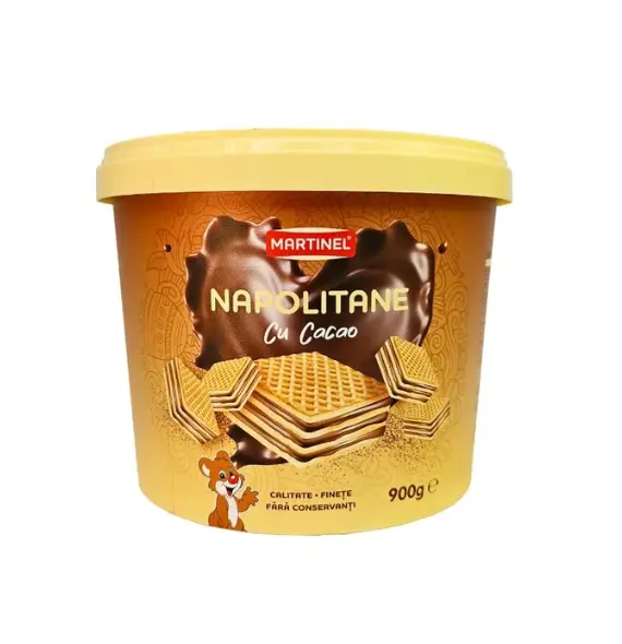 MARTINEL 威化饼干 可可味 900g | MARTINEL Wafer Biscuits Cocoa Flavor 900g