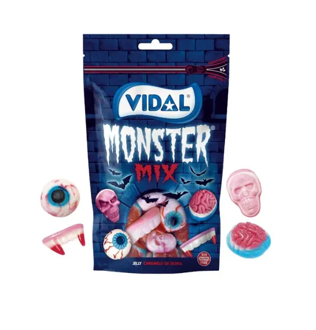 VIDAL Monster Hedelmäkarkkisekoitus 180g | 怪兽软糖 混合口味 180g