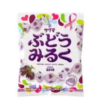 SAKUMA 牛奶糖 葡萄味 40g | SAKUMA Milk Candy Grape Flavor 40g