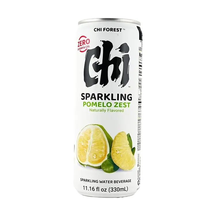  元气森林 0卡0脂 柚子味 苏打水 罐装 330ml | Chi Forest Sparkling Water Pomelo Flavor TIN 330ml 