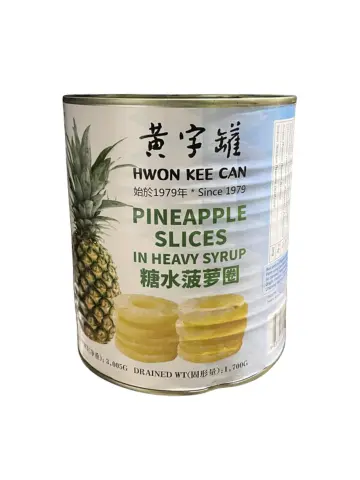 菠萝圈 3005g*6 [箱] | Pineapple Slices 3005g*6 [CTN]