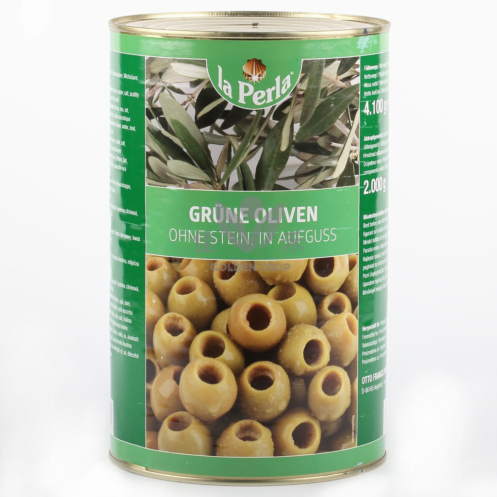 La Perla 绿橄榄 5L/4100g | La Perla Green Olives 5L/4100g