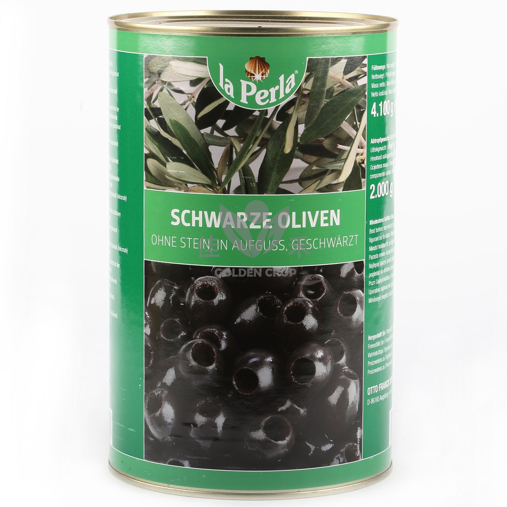 La Perla 黑橄榄 5L/4100g | La Perla Black Olives without Stone 5L/4100g