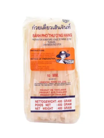 Farmer Rice Sticks (Straight) 10mm 400g | Farmer 河粉 (10mm) 400g
