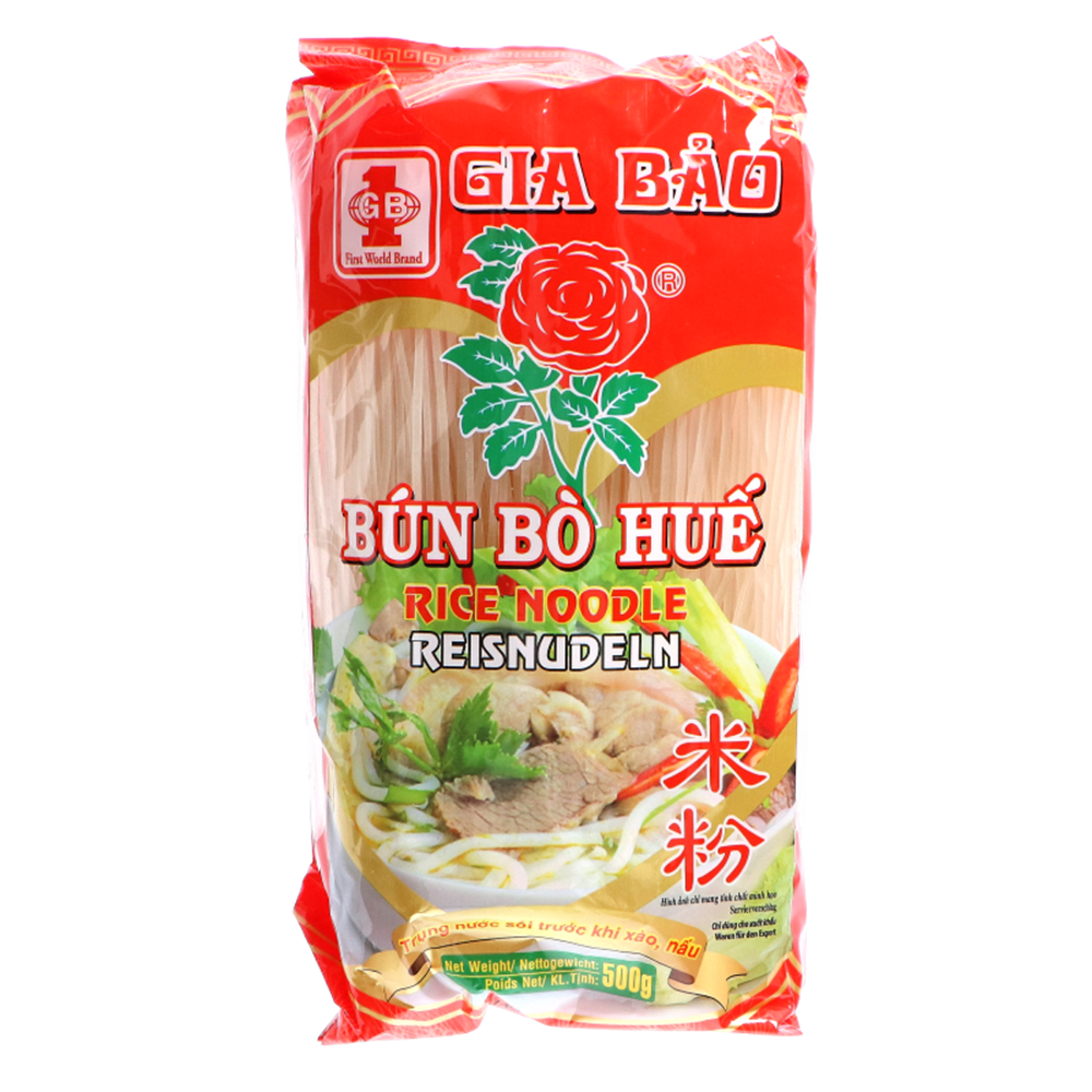 Bun Tuai Rice Noodle (L) 400g | 玫瑰花牌 米粉 (粗) 400g