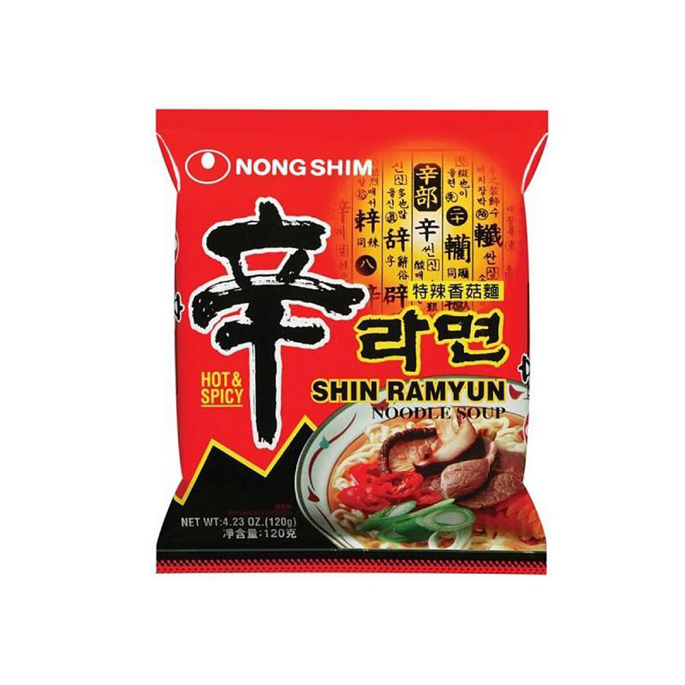 农心 辛拉面 120g | NongShim Instant Spicy Noodles 120g